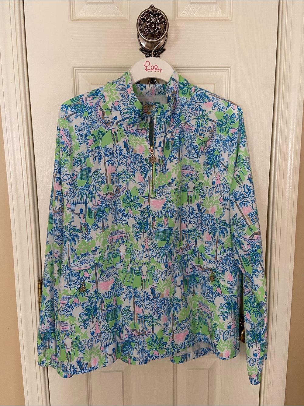 Lilly Pulitzer Sz XL Tulia Luxletic top